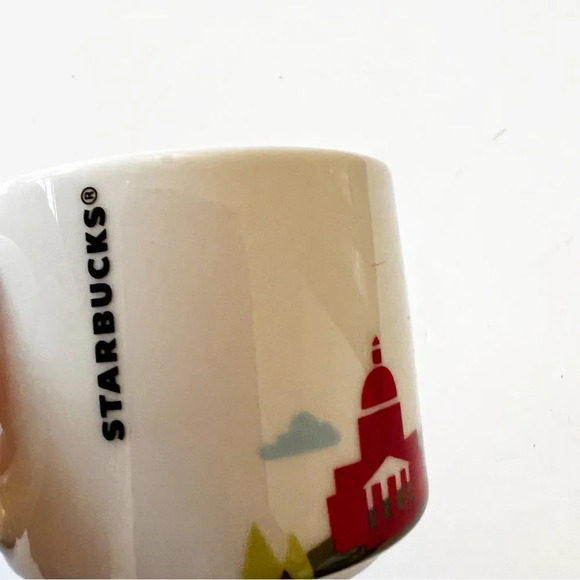 Starbucks Washington State Mini Mug Ornament You Are Here Souvenir Cup Collector - Picture 4 of 6
